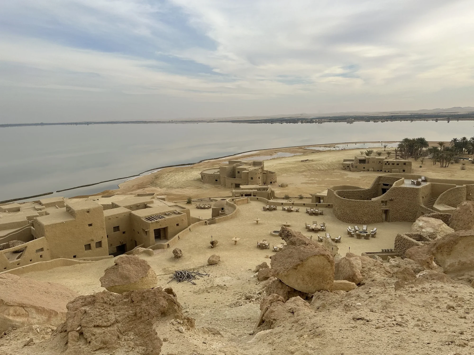 Adrère Amellal Adrère Amellal生态旅馆核心旅行景观