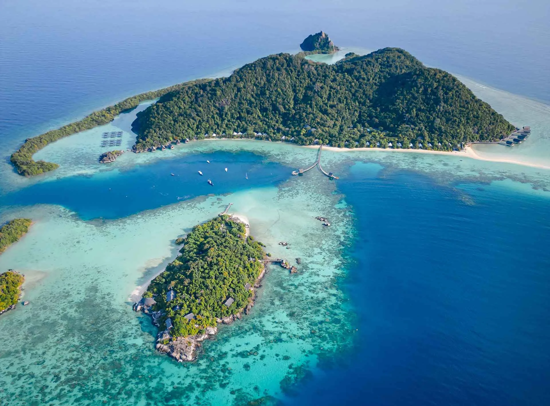 Bawah Reserve Bawah私人群岛核心旅行景观