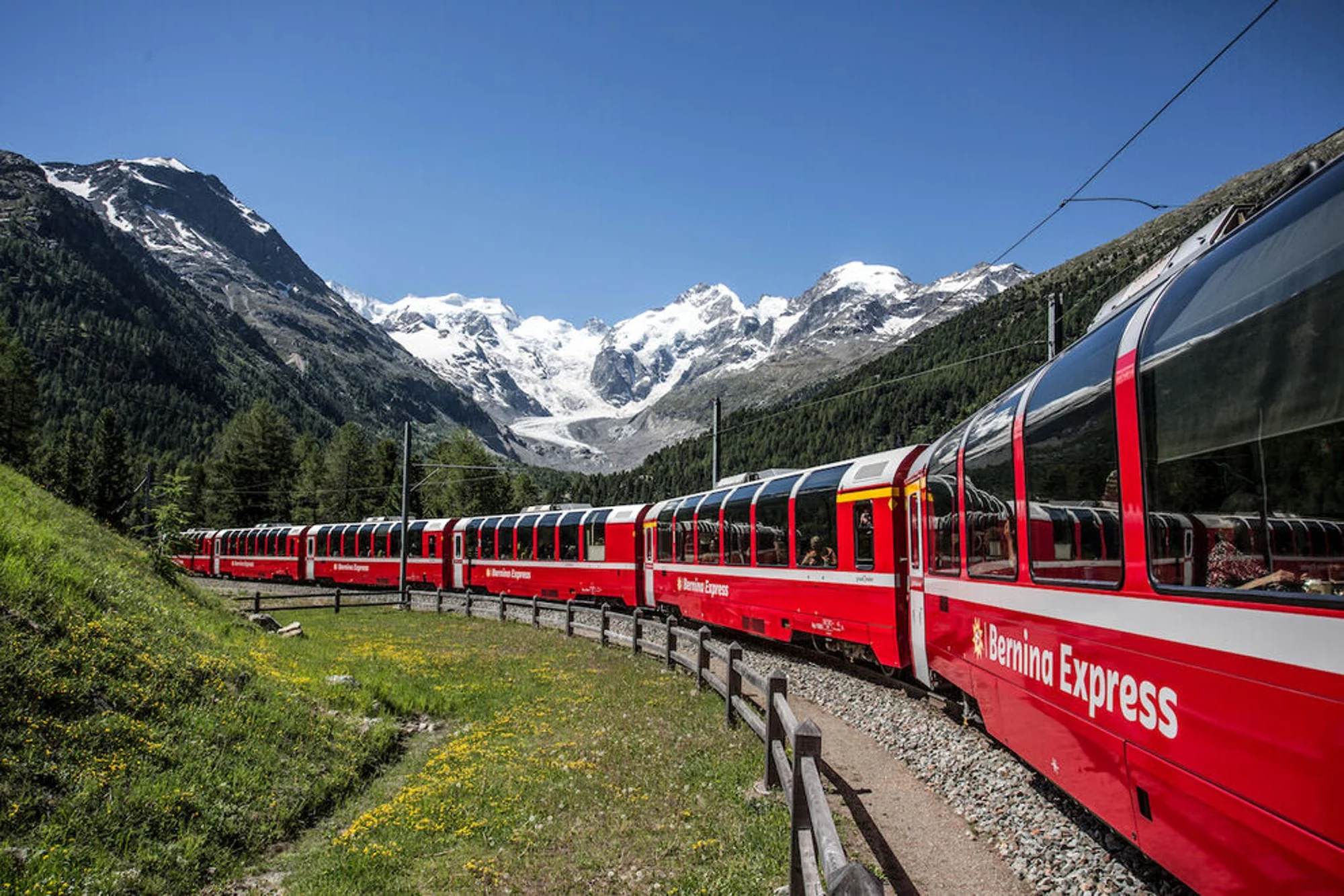 Bernina Express 伯尔尼纳快车核心旅行景观