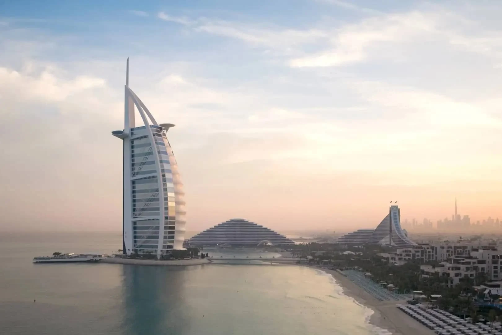 Burj Al Arab 卓美亚帆船酒店核心旅行景观