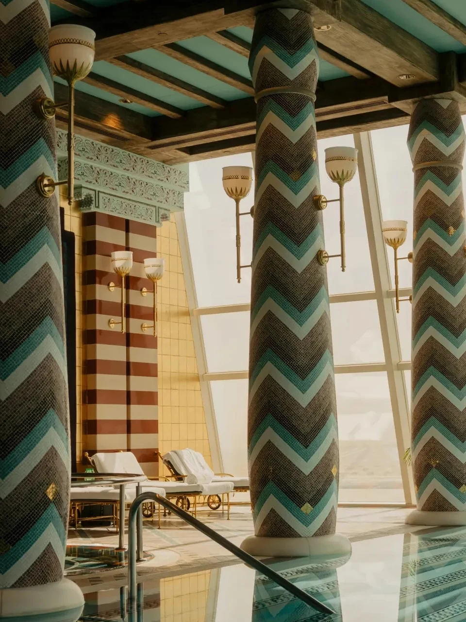 Burj Al Arab Talise Spa 泳池空间
