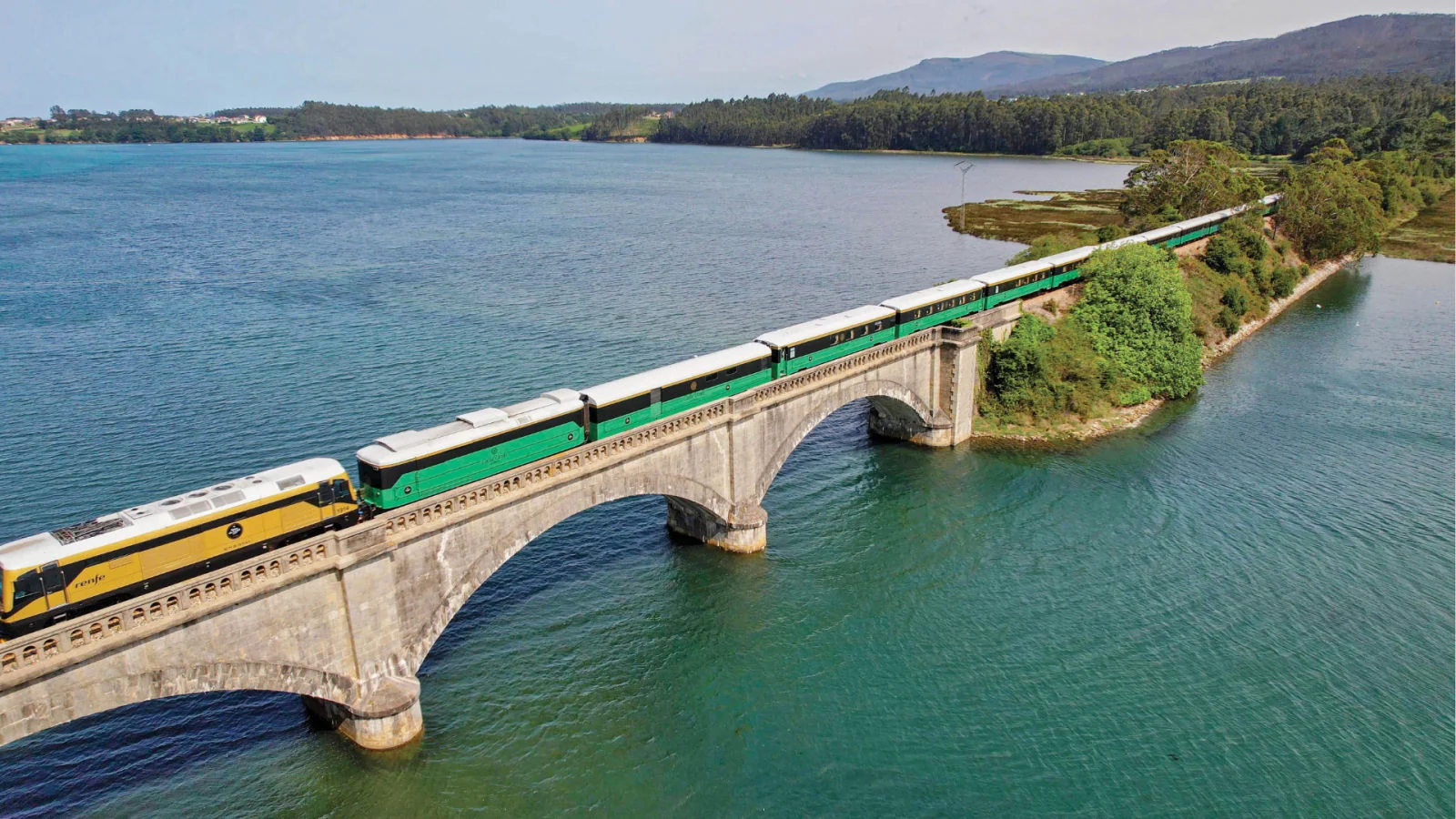 Costa Verde Express 西班牙绿海岸快车核心旅行景观