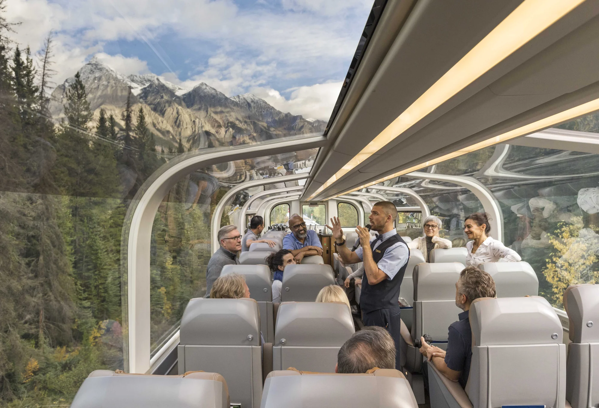 Rocky Mountaineer 落基山登山者号核心旅行景观