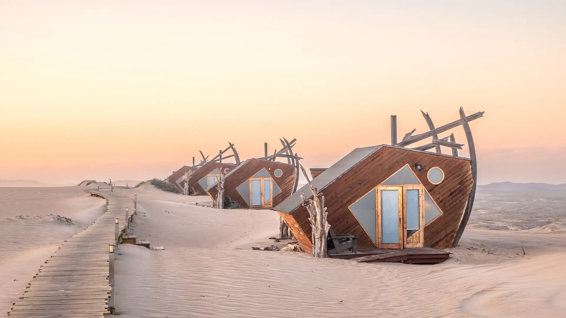 Shipwreck Lodge 骷髅海岸沉船旅馆核心旅行景观